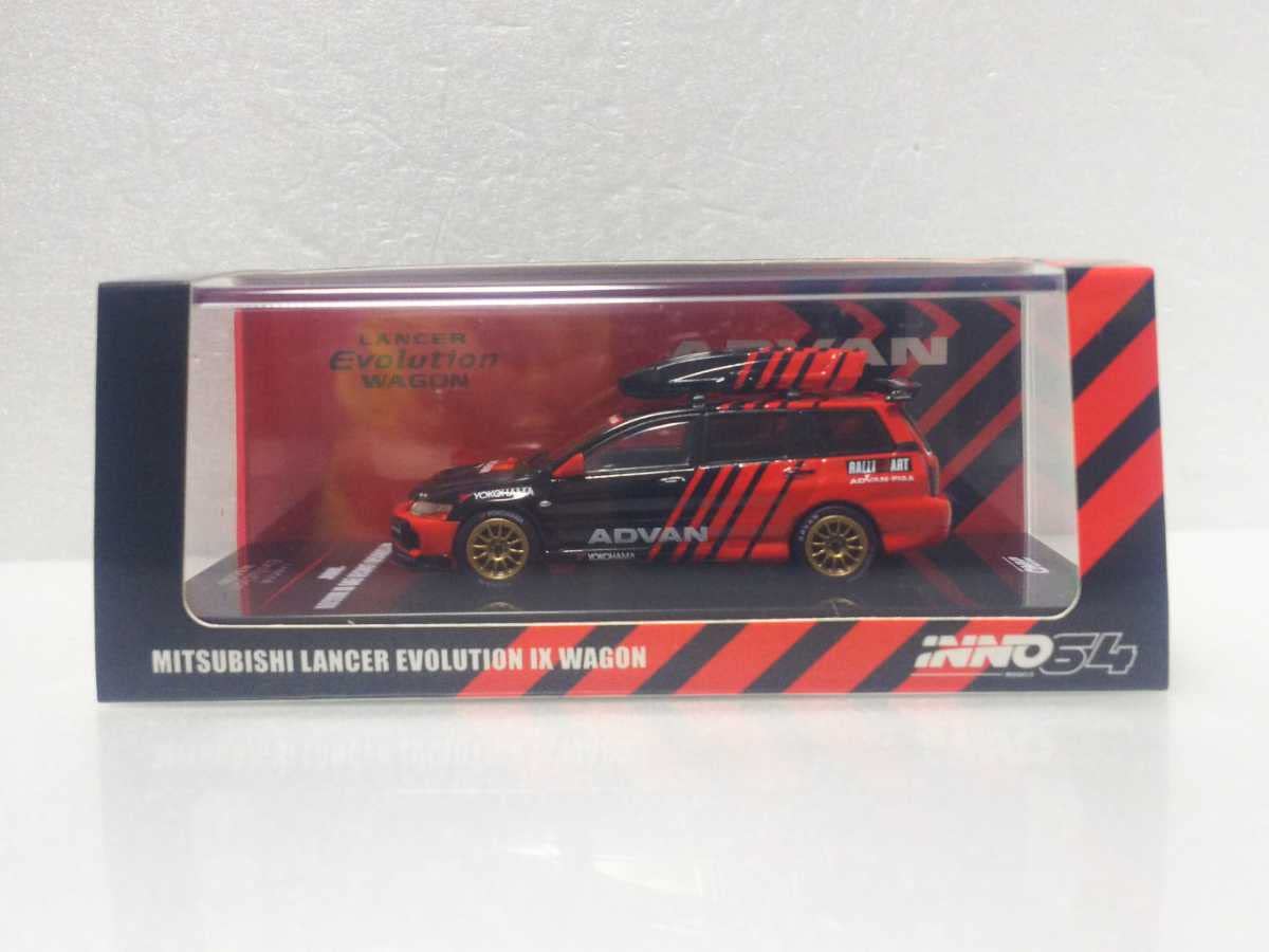 Amazon | INNO 1/64 三菱 ランサーエボリューション ワゴン アドバン